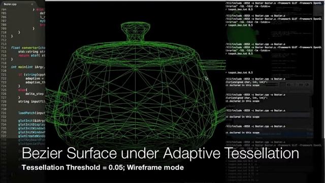 Bezier Surface Tessellation смотреть онлайн