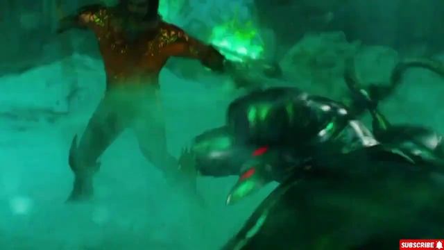 Aquaman vs Black Manta scene смотреть онлайн