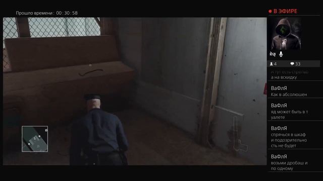 Hitman. Мочим козлов в сортире.