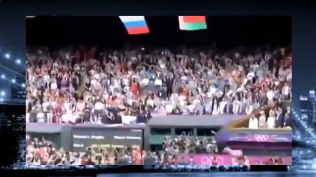 Американский флаг не выдержал гимн России! смотреть онлайн