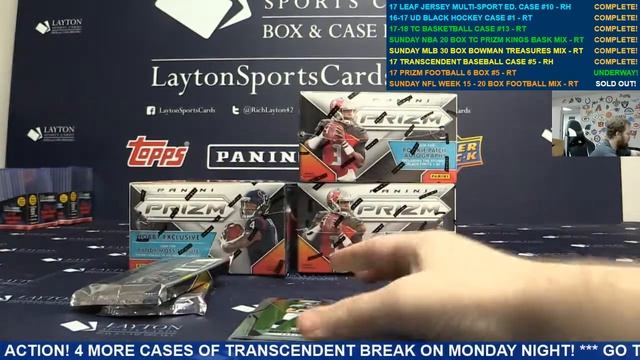 2017 Panini Prizm Football Hobby 6 Box Break #5 – RANDOM TEAMS смотреть онлайн