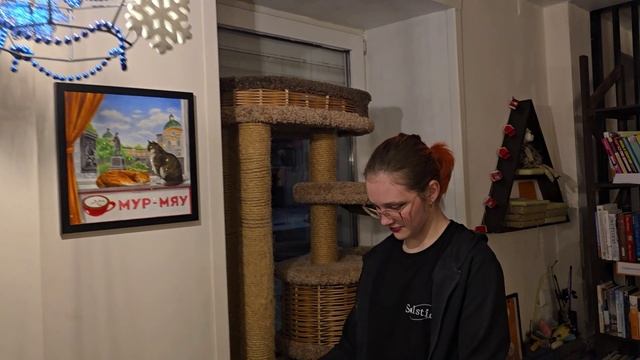 Новогоднее Котокафе смотреть онлайн