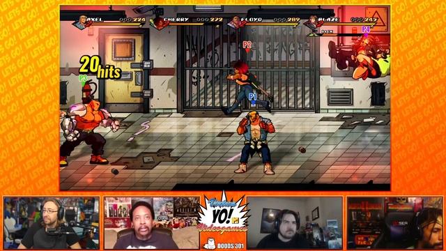 Virtua Couch: Streets of Rage 4! Four Player Co-Op! Part 1 - YoVideogames смотреть онлайн