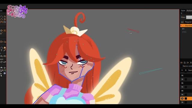 I Draw Bloom in Winx Club 😳🥳 - Inspiration from season 9 смотреть онлайн