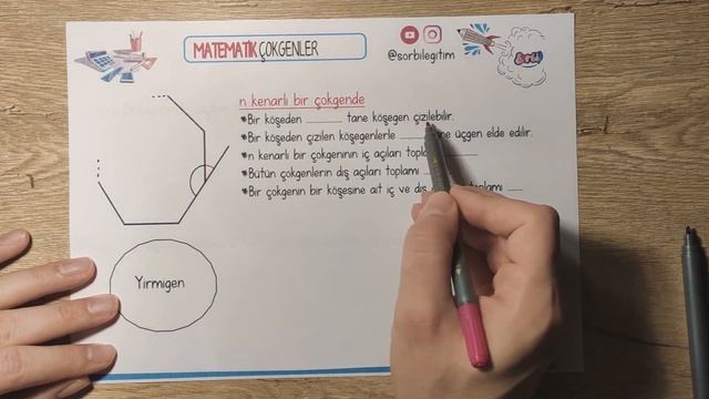 Çokgenler - Çokgenlerin İç ve Dış Açıları - 7. Sınıf Matematik (Güncel Konu Anlatım) смотреть онлайн