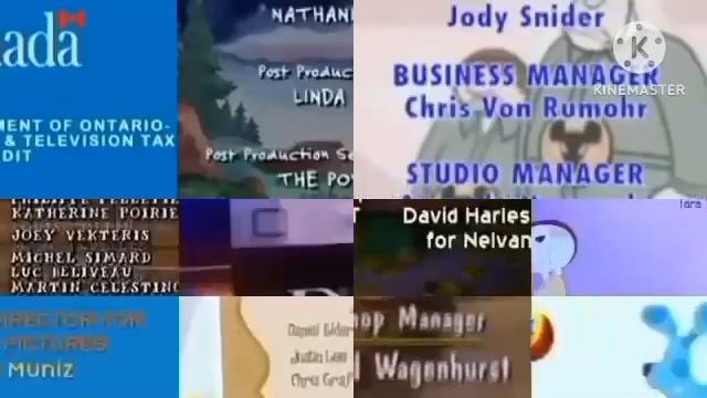 Arthur, Barney, BC, Cyberchase, DP, DT, HTF, Kinderwood, PT, Spongebob, TU And WG Credits Remix