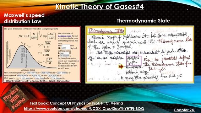 THERMODYNAMICS LECTURE#5 Kinetic Theory Of Gases PART#4 смотреть онлайн