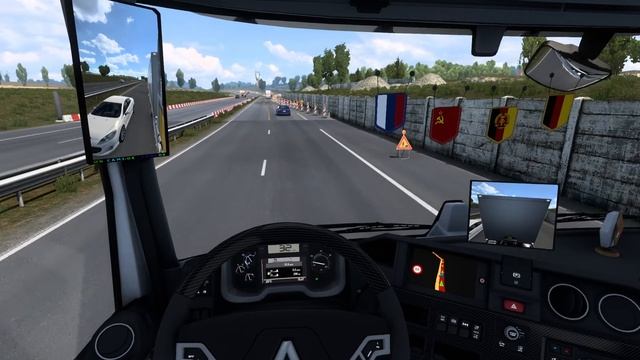 Дальнобой ( CALAIS (FRANCE),(БЕРН (ШВЕЙЦАРИЯ) ETS2 смотреть онлайн