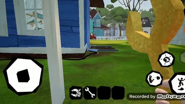 Играем в Hello neighbor на Android акт 1 смотреть онлайн