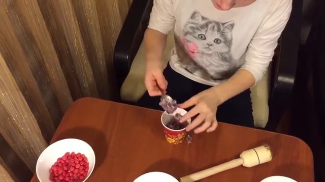 Мороженое из  Skittles