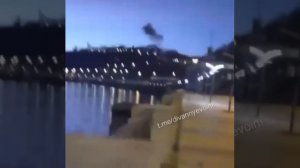 Прилёт БПЛА «Герань-2» в Киеве