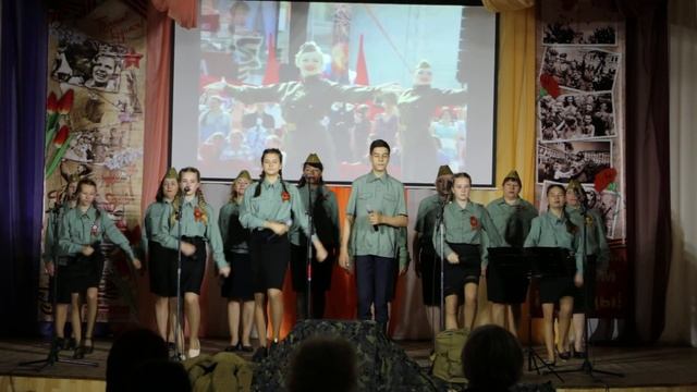 14-НВА "Веснянка",ОКДНВА "Разгуляй" и ДВА "Младёшки" - "Победная весна 45-го" смотреть онлайн