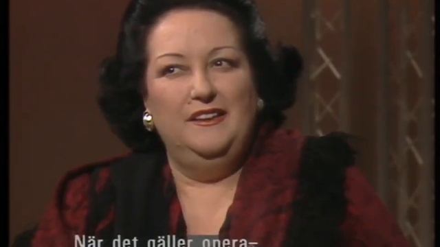 Montserrat Caballe about Freddie Mercury and Opera. Jacobs Stege, Sweden. 03.12.1988 смотреть онлайн