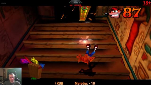 Crash Bandicoot 3 Ps One (платина или в жопу раз?) смотреть онлайн