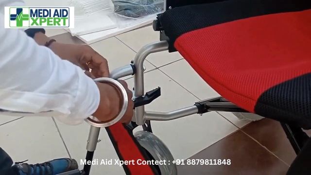 EVOX 105 E MOTORIZED WHEELCHAIR Medi Aid Xpert