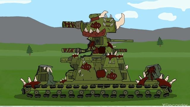КВ-44 против Левиафана (2) - мультики про танки смотреть онлайн