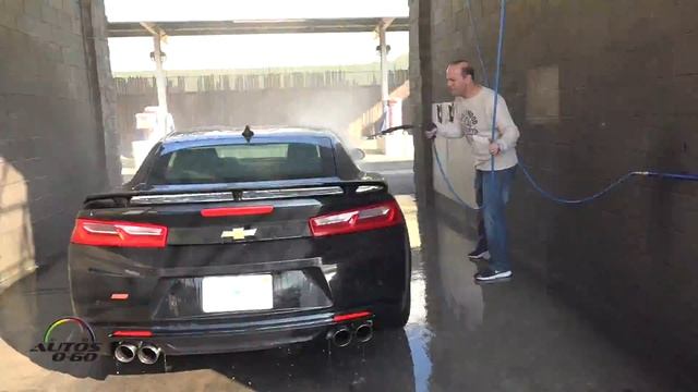 2016 Chevrolet Camaro #findnewroads car wash in Fresno, California смотреть онлайн