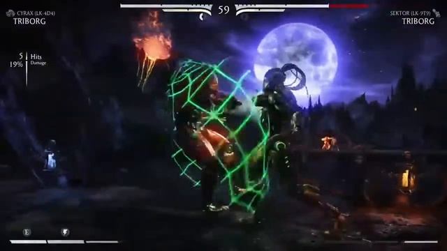Mortal Kombat X Kombat Pack 2 Cyrax vs Sektor Ketchup vs Mustard Quad borg Gameplay смотреть онлайн