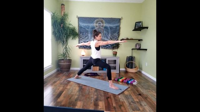 Yoga for Hips, Neck, and Shoulders | Full Moon Eclipse in Taurus | Manipura and Anahata chakras смотреть онлайн