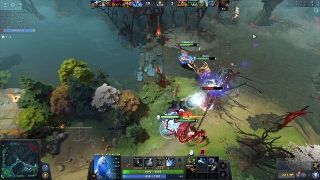 Playing with Ancient Apparition in the mid. Dota 2 First Video смотреть онлайн