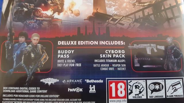 Wolfenstein Youngblood Deluxe Edition PS4 Unboxing смотреть онлайн