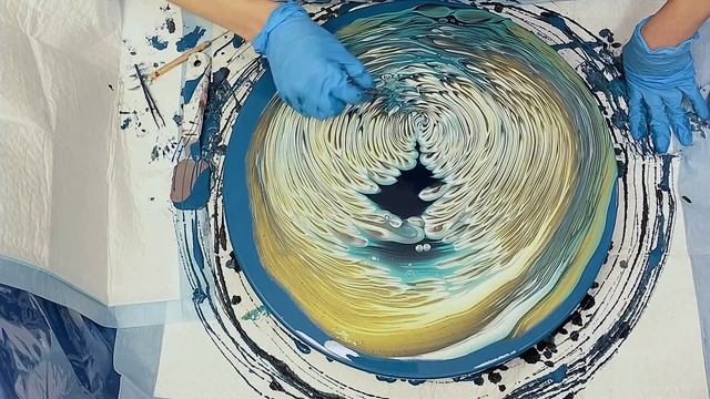 #35 Gorgeous Underwater Translucent Cloud Pour! Fish Eye effect! #cloudpour смотреть онлайн