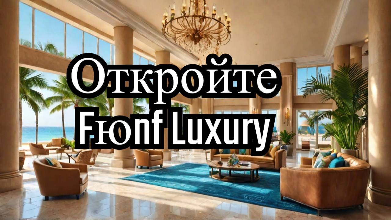 Отели Анапы| Fюnf Luxury Resort & SPA 5*