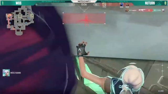 WGS vs. NUTURN | Tournament 01 Qualifier Ro.16 Match 5 H/L 01.31 | 2021 VCT Korea смотреть онлайн