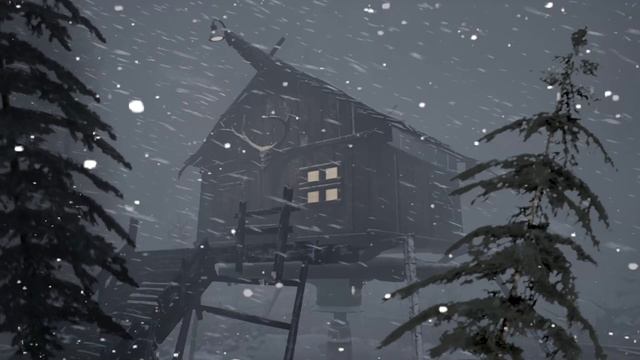 СНЕЖНАЯ буря в хижине в Лапландии. Снежная буря для сна и завывания ветра. Зимние звуки для сна смотреть онлайн