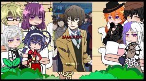 🫐Реакция вда (+Чуя и Сигма) на Дазая и события в тюрьме🫐