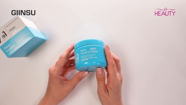 Крем для лица многофункциональный с азуленом GIINSU 7IN1 PREMIUM AQUA AZULENE CREAM смотреть онлайн