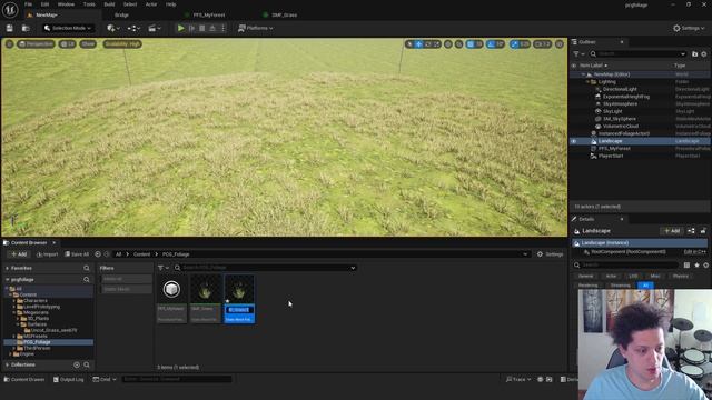 Procedural Foliage Tool for Unreal Engine 5 (UE 5.4 Tutorial) смотреть онлайн