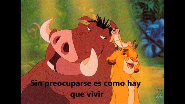 Hakuna Matata - Timon y Pumba (letra) by FelypeKun смотреть онлайн