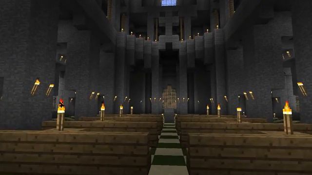 Notre Dame in Minecraft 1:1 scale смотреть онлайн