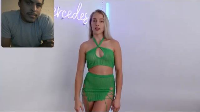 Sheer Knitted Lingerie Try On Haul | Mercedesthedancer ( REACTION )