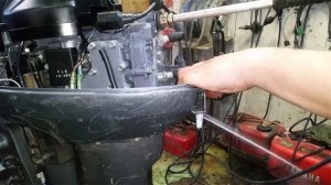 Замена крыльчатки на лодочном моторе YAMAHA 9.9-15F(G). Слабая контролька. Ремонт охлаждения.