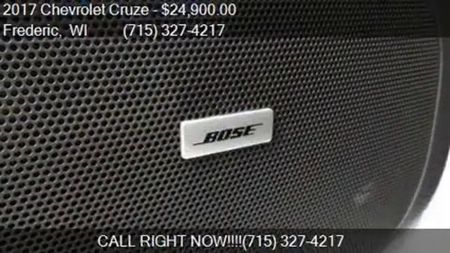 2017 Chevrolet Cruze LT Auto 4dr Sedan w/1SD for sale in Fre смотреть онлайн
