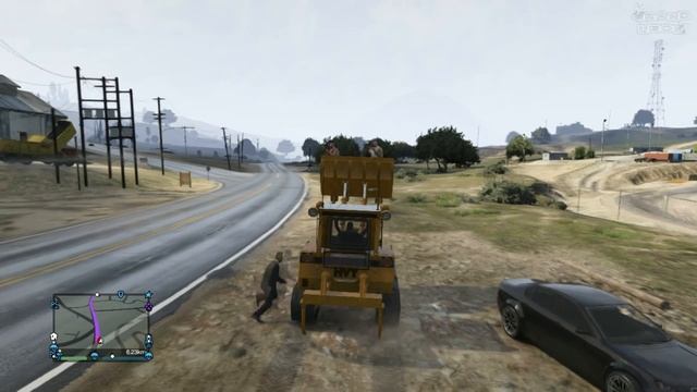 GTA Online - Часть 47 "Веселый бульдозер" смотреть онлайн