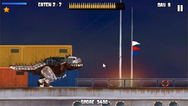 Miami Rex - Dinosaur vs Shark (FULL GAME) - Funny & Amazing Game for Kids - Kids Game Kingdom смотреть онлайн