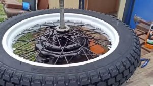 сборка колеса Урал завершения работ
