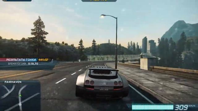 NFS: Most Wanted 2012 - Bugatti Veyron Super Sport - Test Drive смотреть онлайн