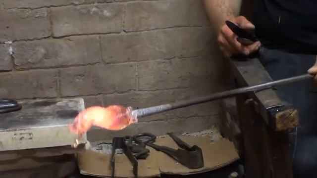 Венецианское Муранское Стекло Лошадь из стекла за 2 минуты  Мастерская работа ст