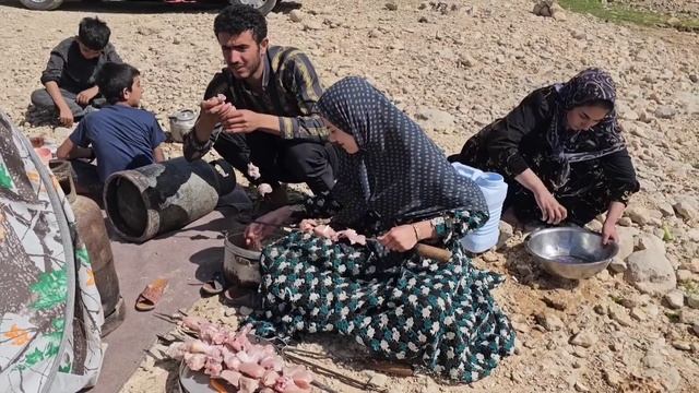 The Moments Of Hassan And Hamid's Separation: Iranian Nomadic Life