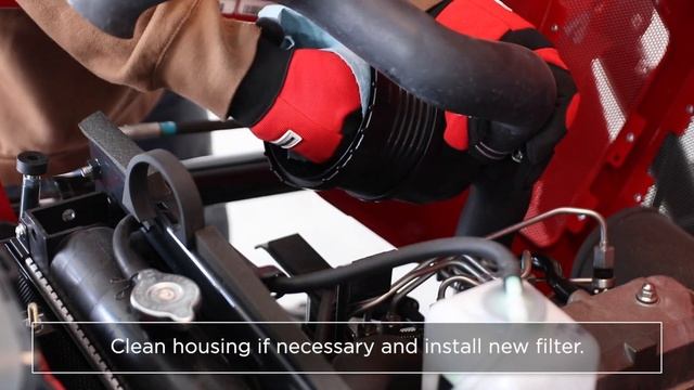 MF GC1700 | Sub-Compact Tractors | How to change the Engine Air Filter | Tutorial смотреть онлайн