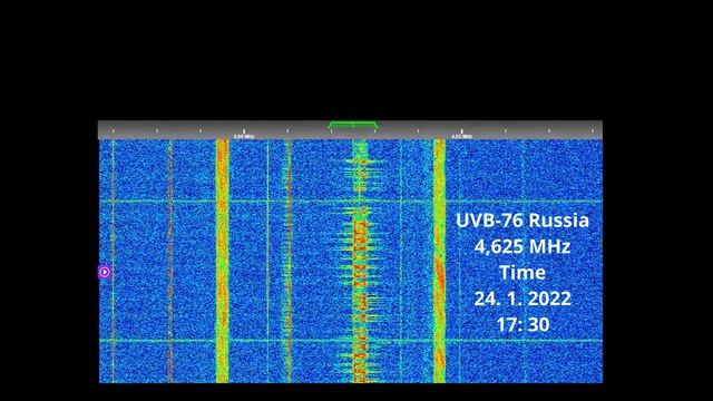 UVB 76, 24. 1. 2022, voice message. смотреть онлайн