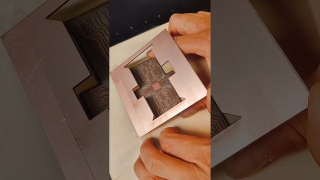 Лазерная печать радиоплаты. смотреть онлайн