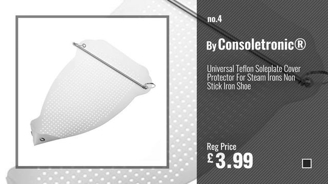 Top 10 Iron Soles [2018]: TEFLON IRON PLATE, IRON COVER UNIVERSAL FIT MADE IN THE EC смотреть онлайн