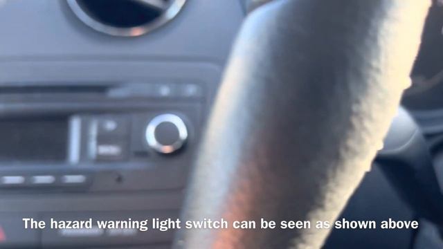 Seat Ibiza Petrol 2014 Hazard Warning Light Switch Location смотреть онлайн