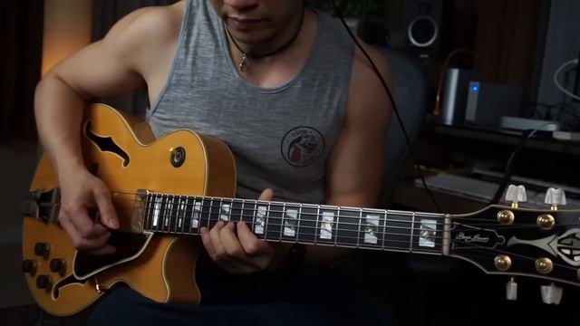 George Benson Breezin Electric guitar cover by Vinai T_720pFHR смотреть онлайн