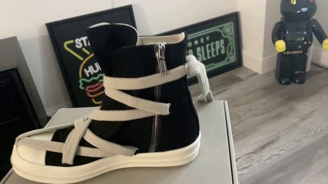 RICK OWENS DRKSHDW HEXA JUMBO LACE QUICK REVIEW + ON FOOT смотреть онлайн